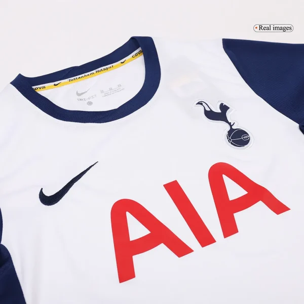 Kids Tottenham Hotspur Home Full Kits(Jersey+Shorts+Socks) 2024/25 - Image 7