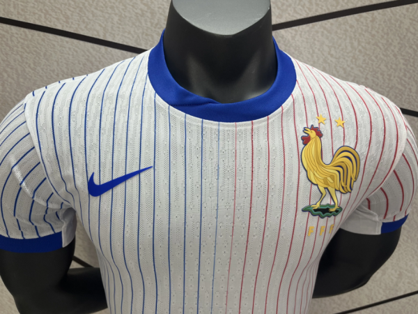 2024 France Away Jersey Player Version Euro - Image 3