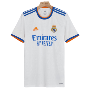Real Madrid Home Soccer Jersey Retro Shirt 21-22