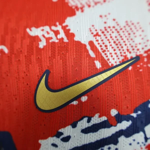 24/225 PSG Away Player version white red yellow blue Soccer Jersey - Image 5