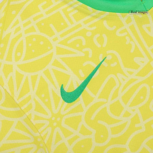 Brazil Home Jersey RODRYGO #10 VINI JR. #7 Copa America 2024 - Image 7