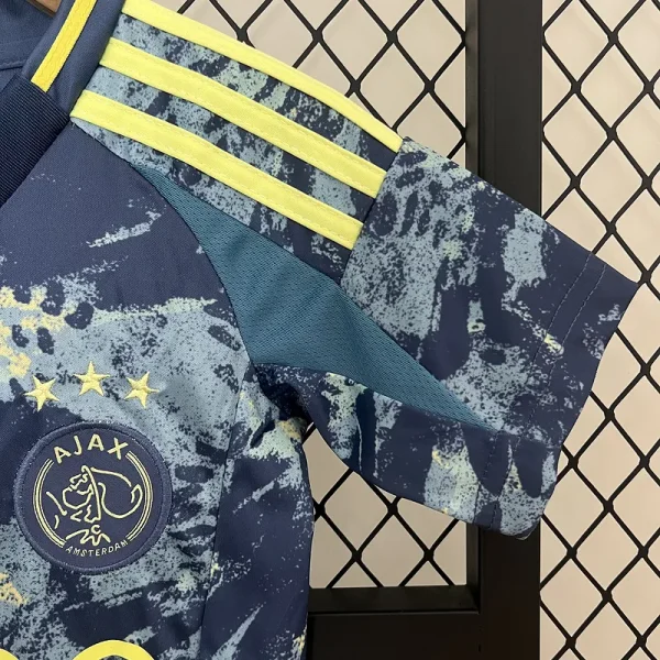 24-25 Ajax Away Kids Kit Jersey+Shorts - Image 5