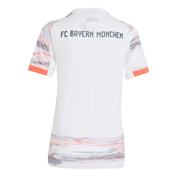 Bayern Munich Soccer Jersey Away Women's Custom Shirt 2025-26 - Image 3