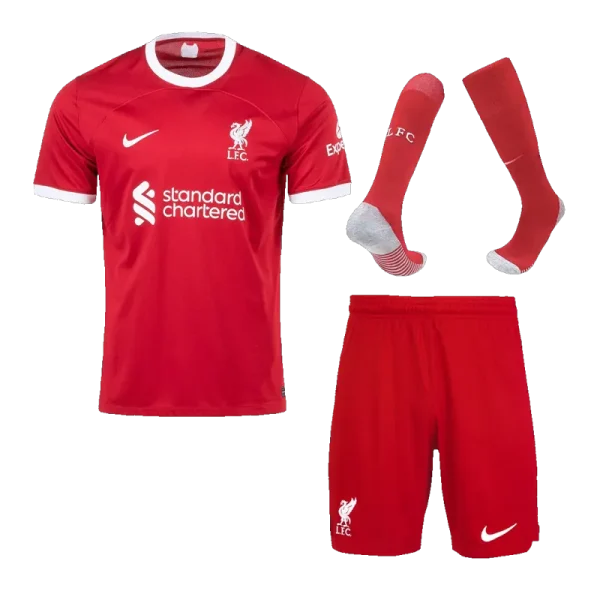 23-24 Liverpool Home Whole Kit(Jersey+Shorts+Socks)