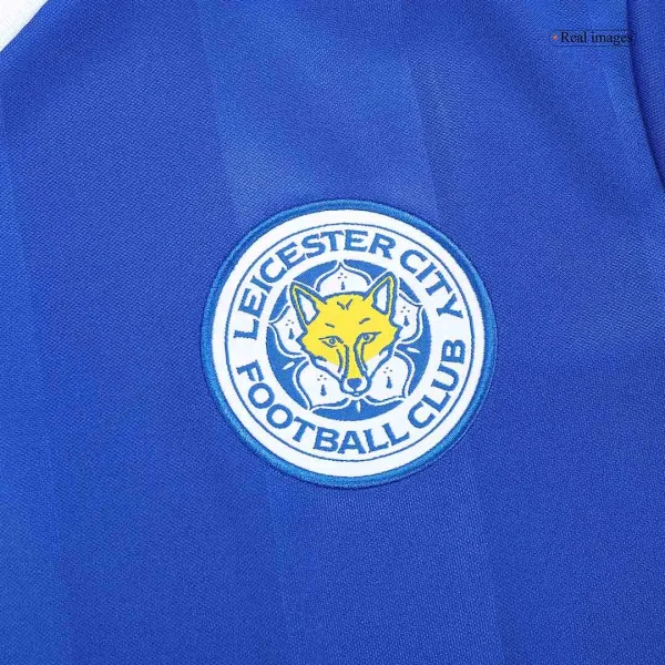 Leicester City 2015/16 Retro Home Jersey - Image 9