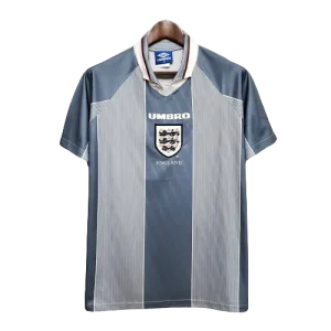 1996 England Retro Soccer Jersey Away Replica Euro Cup