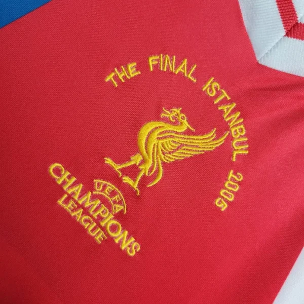 2005 Retro Liverpool Mixed Commemorative Edition Football Shirt - Image 6