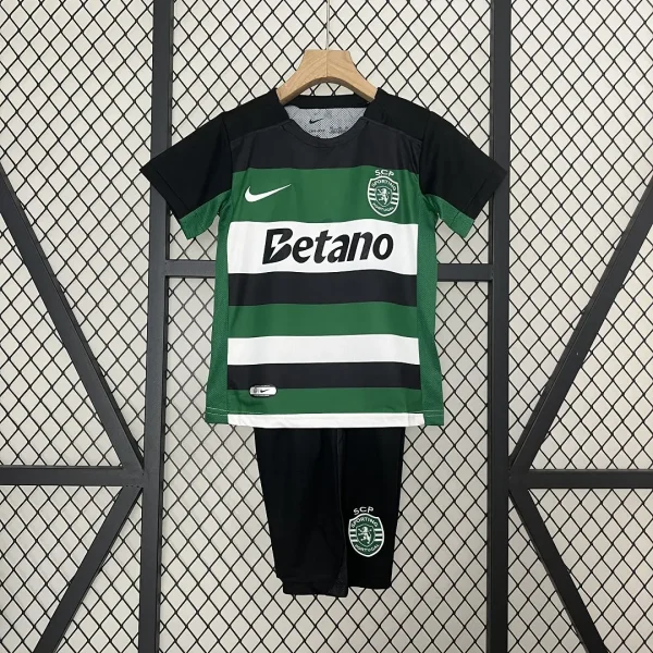 Kids Sporting CP Home Jerseys 2024-25 - Image 9