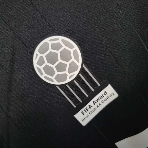 06-07 Real Madrid Away Retro Jersey Long Sleeve - Image 8