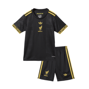 Kids Mexico Custom Third Away Soccer Kits 2025 Gold Cup