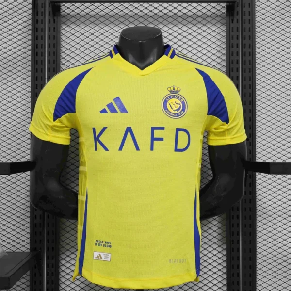2024-25 Al Nassr Home Jersey Player Version - Image 3