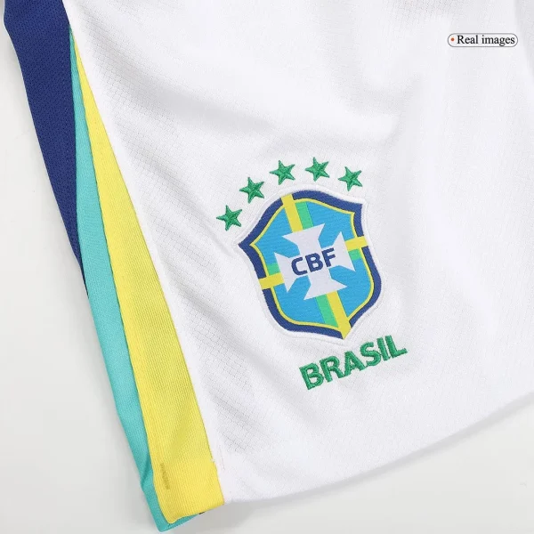 Brazil Soccer Shorts Custom Away 2024 - Image 5