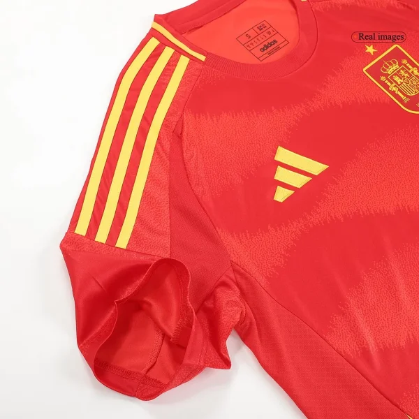 Spain Home Jersey LAMINE YAMAL #19 RODRIGO #16 MORATA #7 Euro 2024 - Image 9