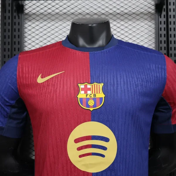 Barcelona Home  Lamine Yamal 19 Shirt  (La Liga) 2024-2025  player Version Size S-4XL - Image 4
