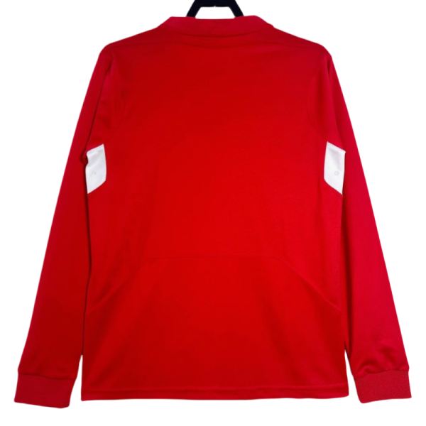 Retro Liverpool FC Home Football Jersey Long Sleeve 2004/2005 - Image 2