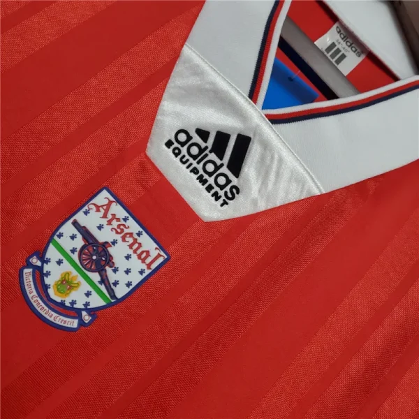 92-93 Arsenal Retro Home Jersey - Image 4