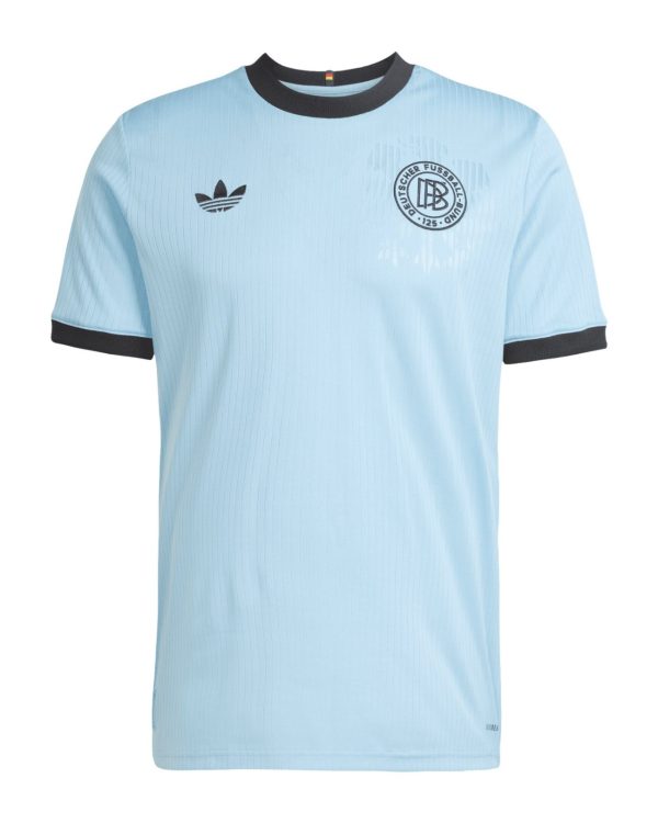Adidas Germany 125th Anniversary Blue Goalkeeper Shirt Player Version 2025 - Image 3