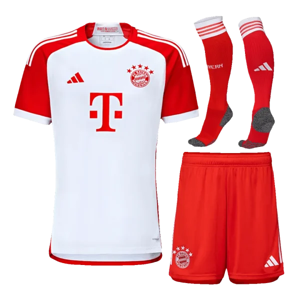 23-24 Bayern Munich Home Whole Kit(Jersey+Shorts+Socks)