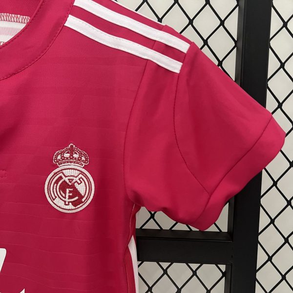 Real Madrid 14-15 Away Retro Kids Kits Vintage Children Sets Football Jersey - Image 5