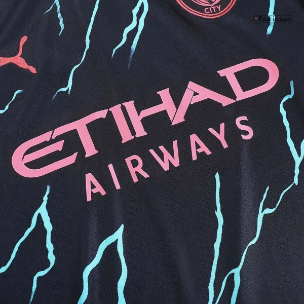 2023/24 Manchester City Third Long Sleeve Jersey - Image 8