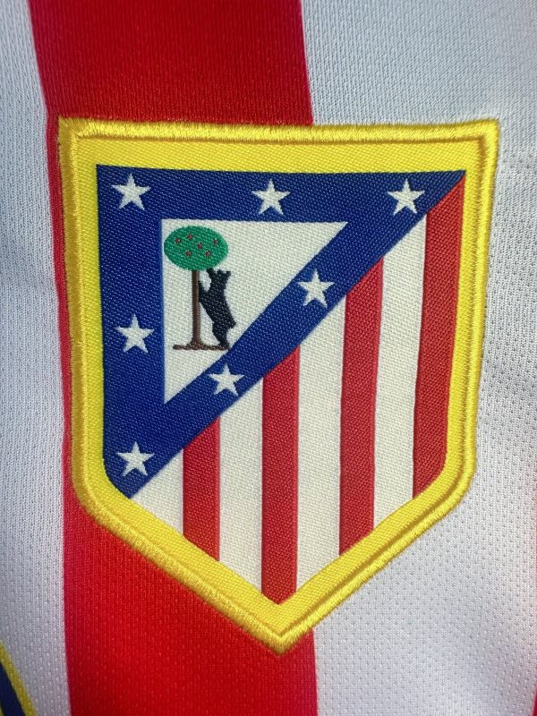 Nike Atletico Madrid Retro Home Soccer Jersey Long Sleeve 2004-05 - Image 4