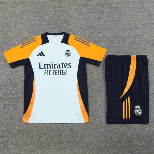 24-25 Real Madrid Pre-Match Training Jersey Kit - Image 3