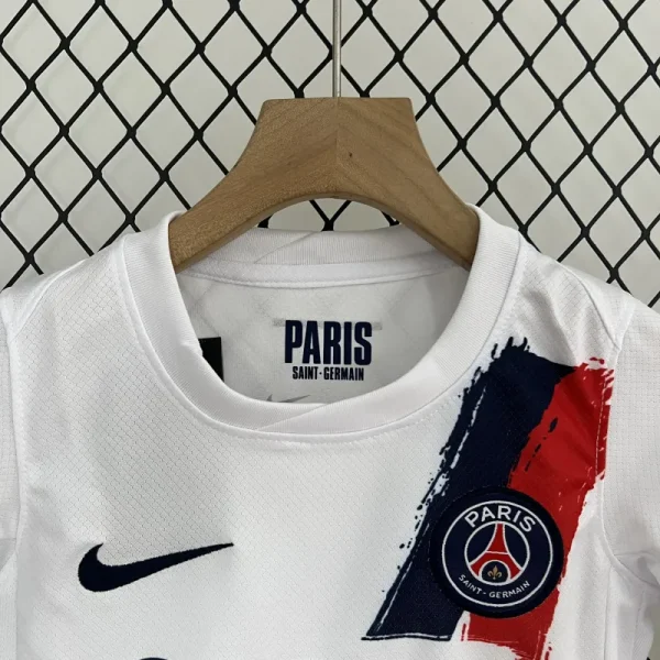24-25-26 PSG Saint-Germain Away Soccer Kids Kit Jersey+Shorts - Image 5