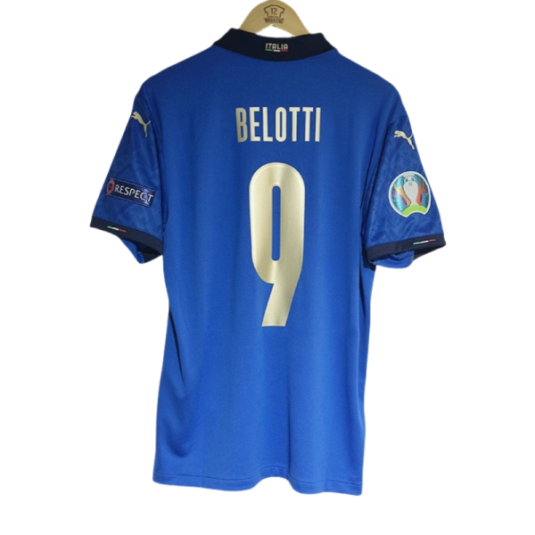 2020-21 Italian national team home jersey retro version European Cup - Image 3