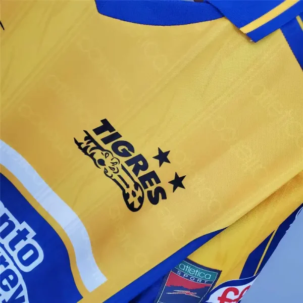 Tigres UANL 1999/00 Retro Jersey Home - Image 5