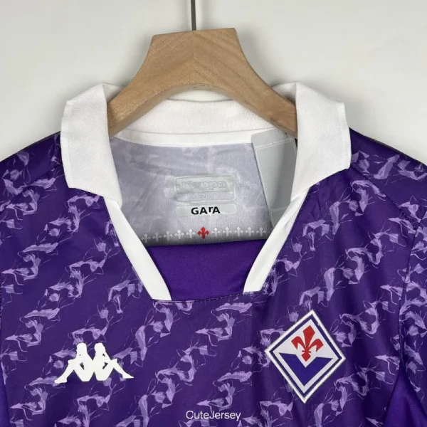 Kids Fiorentina  2023/24 Home Kit Jersey+Short - Image 5