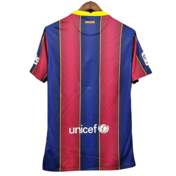 20-21 Barcelona Home Retro Soccer Jersey - Image 2