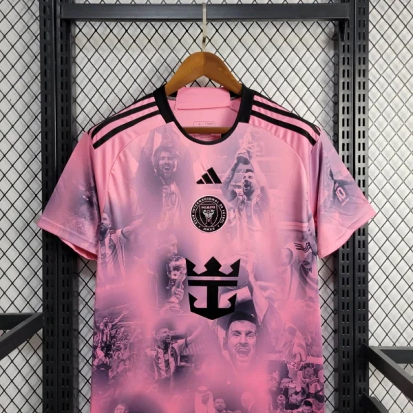 24-25 Inter Miami Messi Celebration Kit Special Edition Football Jersey - Image 3