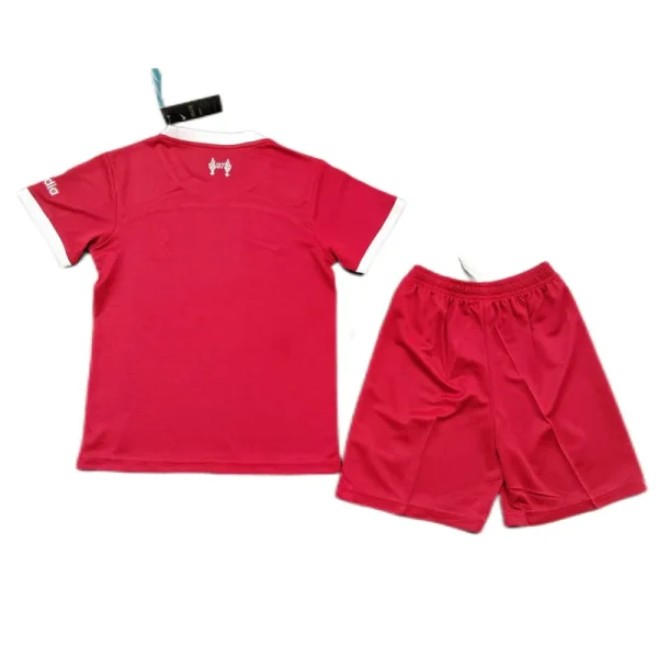 23-24 Kids Liverpool Home Whole Kit(Jersey+Short+Socks) - Image 4