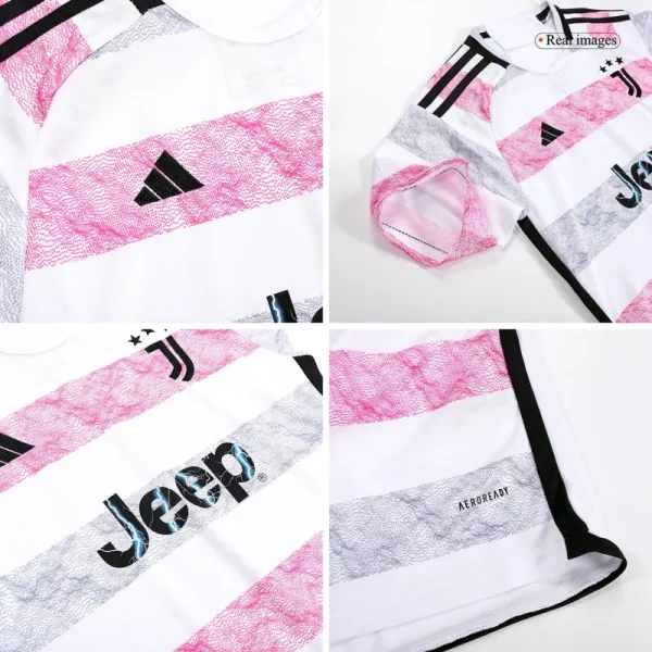 2023-24  Kids Juventus Away Kit Jersey+Short - Image 8