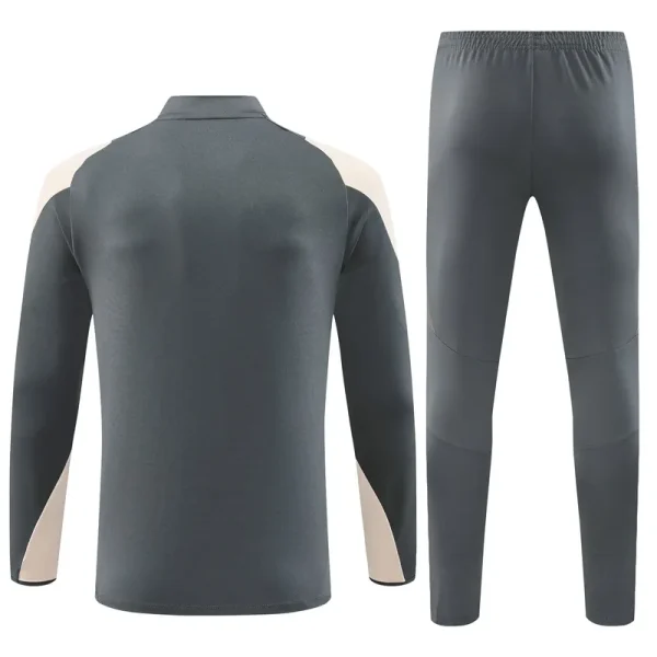 Real Madrid Zipper Sweatshirt Kit(Top+Pants) 2024-25 - Image 2