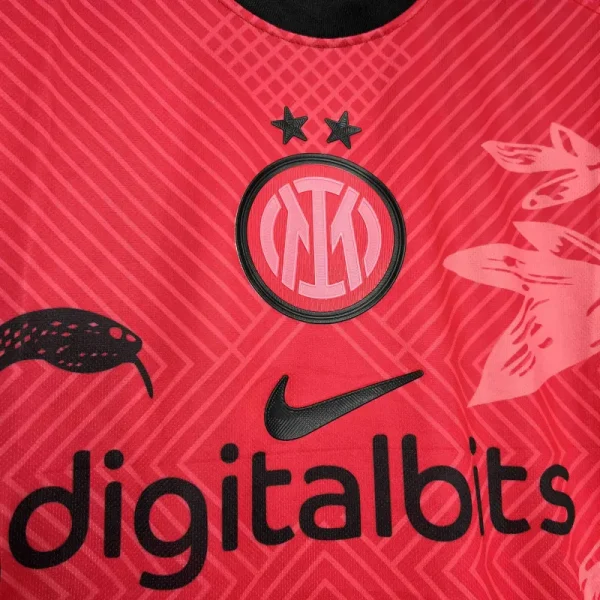 24-25 Inter Milan Red Special Edition Kit Jersey - Image 4