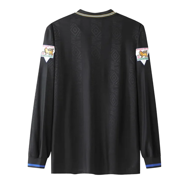 1993/95 Manchester United Retro Long Sleeve Away Jersey - Image 2