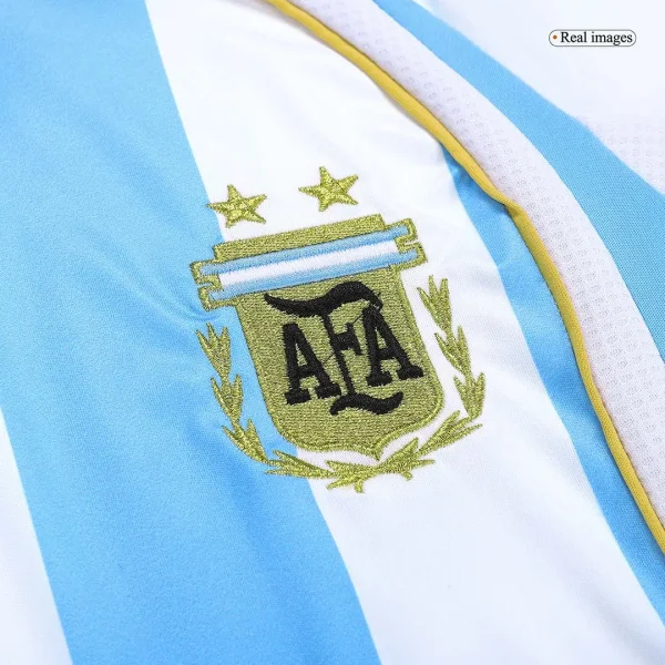 Retro Argentina Home Long Sleeve Jersey World Cup 2006 - Image 5