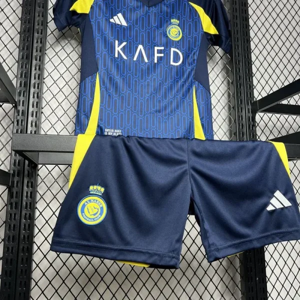 2024-25 Kids Al Nassr Away Kit Jersey+Shorts - Image 8