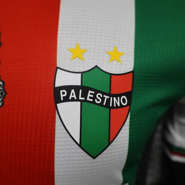 2024/2025 Player Version Club Deportivo Palestino Home Football Shirt - Image 5