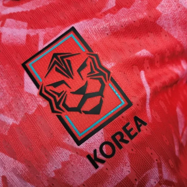 2024 Player Version South Korea Home Football Shirt - Image 4
