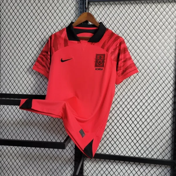 2022/2023 South Korea Home Football Shirt - Image 9