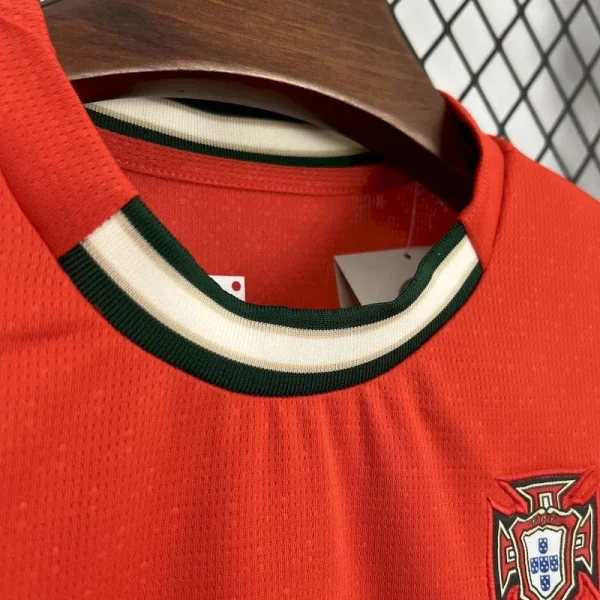 Kids Portugal Home Kits (Jersey+Shorts) 2025 - Image 3