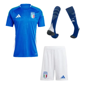Italy Home Whole Kit(Jersey+Shorts+Socks) Euro 2024