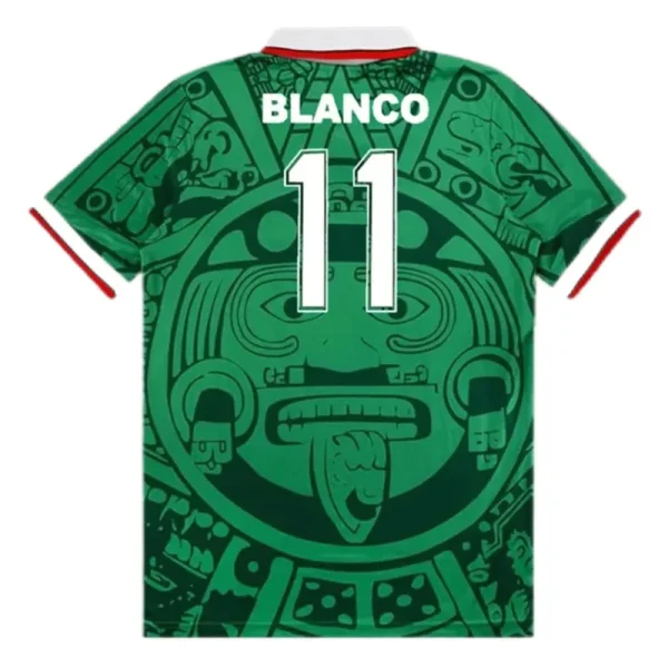Mexico World Cup 1998  Retro Home Jersey - Image 2
