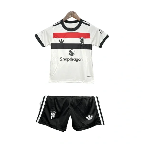 24-25 Manchester United Third Away Kids Jersey+Shorts - Image 3