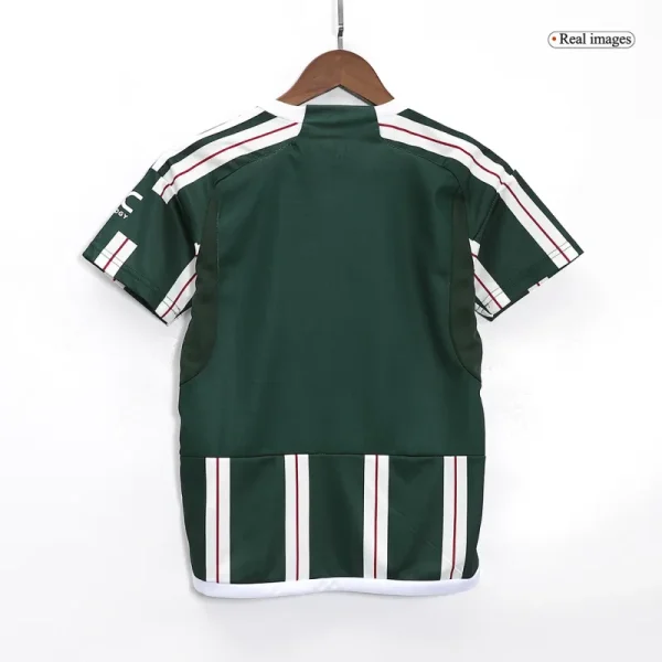 23-24 Kids Manchester United Away Jersey Kit - Image 5