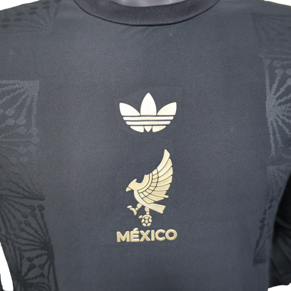 Mexico Shirt Soccer Third Jersey Long Sleeve Player Version 2025 - Image 5