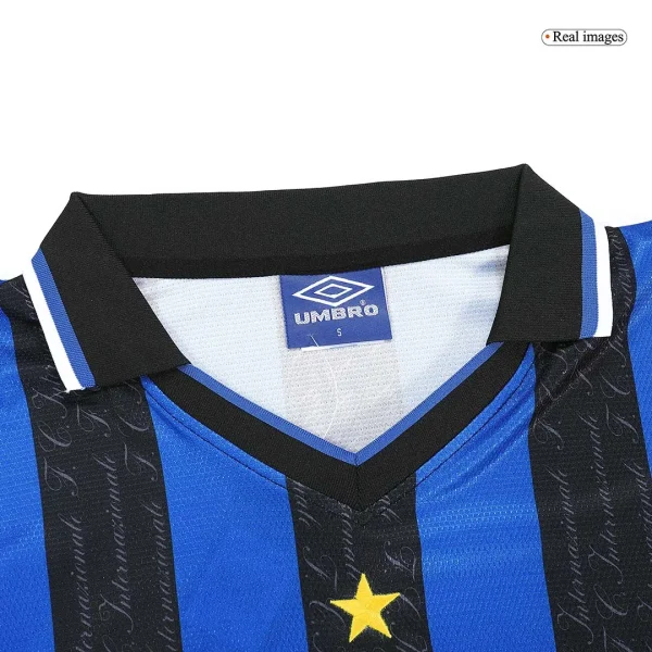 97-98 Inter Milan Retro Home Jersey - Image 3
