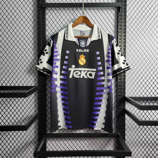97-98 Real Madrid Retro Soccer Jersey - Image 7